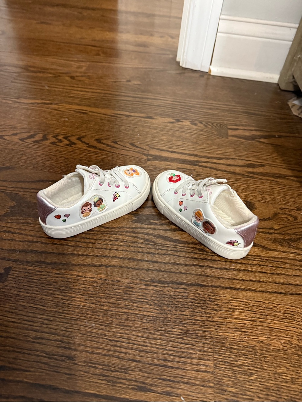 Zara White Sneakers Disney princess